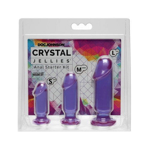 Kit Inicial Anal Crystal Jellies