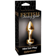 Fetish Fantasy Gold Mini Luv Plug for Back Door Pleasure