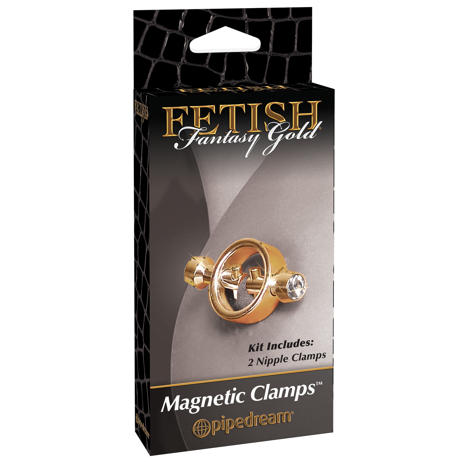 Fetish Fantasy Gold Magnetic Nipple Clamps - Indulge Yourself