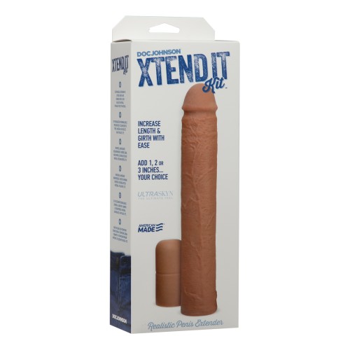 Kit de Extensión de Pene Xtend It Marrón