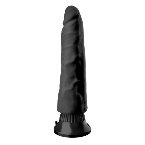 Real Feel Deluxe Waterproof Vibrator - Black