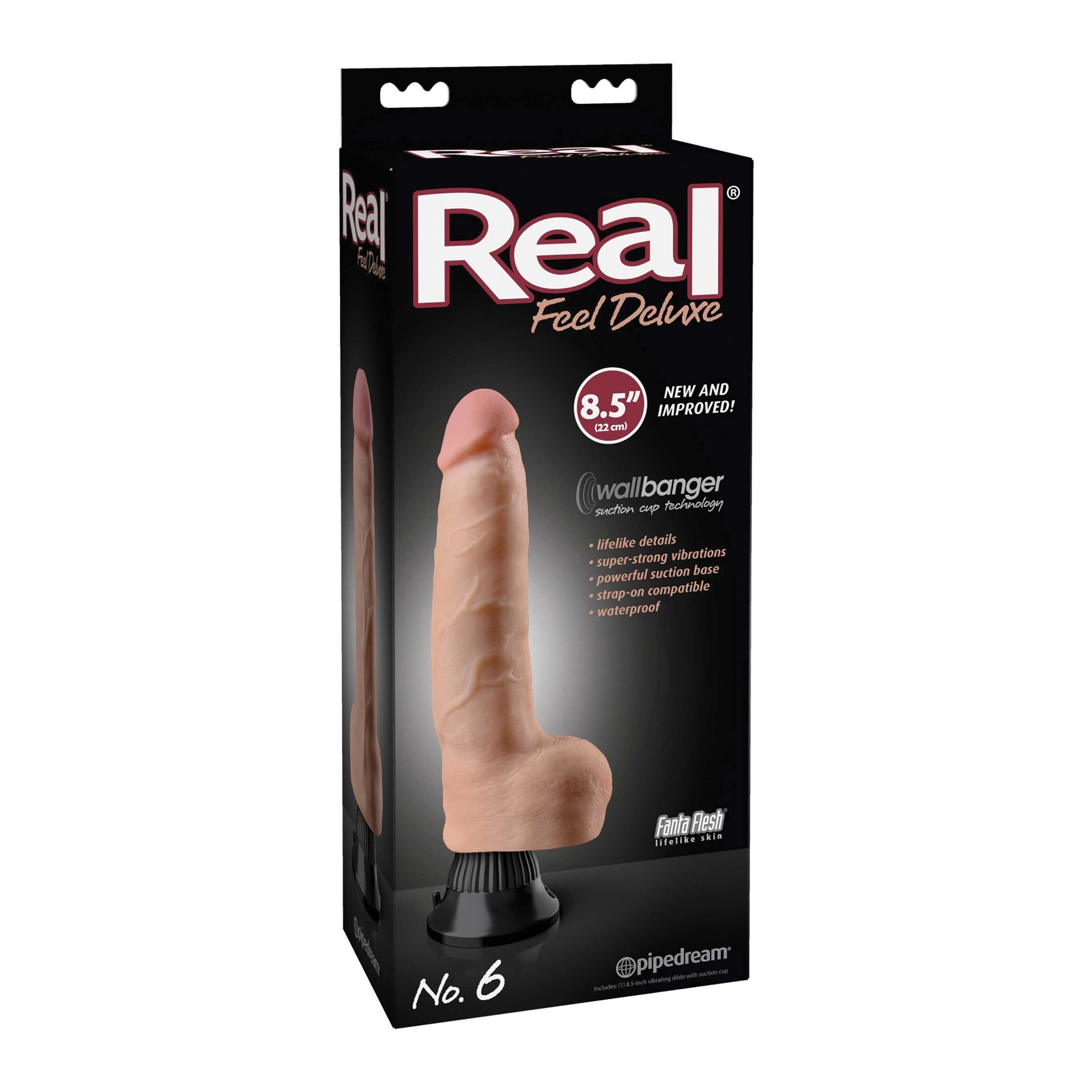 Real Feel Deluxe 8.5" Waterproof Vibe