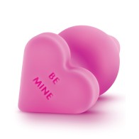 Naughty Candy Heart Be Mine Plug Pink