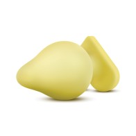 Naughty Candy Heart Spank Me Butt Plug Yellow