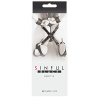 Restricción Hogtie Sinful - Negro