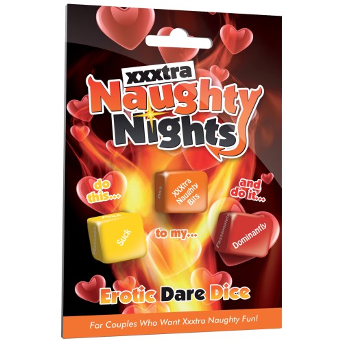 Naughty Nights Erotic Dare Dice for Couples