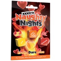 Naughty Nights Erotic Dare Dice for Couples