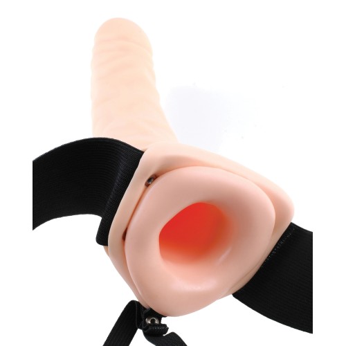 Fetish Fantasy Series 8 Hollow Strap-On Flesh