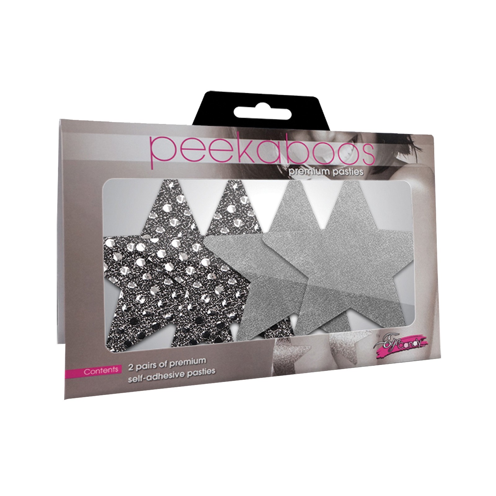 Dark Angel Stars Premium Pasties Pack of 2