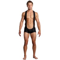 Male Power Sling Short Black - Ultimate Comfort and Style