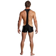 Male Power Sling Short Black - Ultimate Comfort and Style