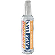 Lubricante Calentador a Base de Agua Swiss Navy 4 oz