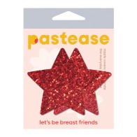 Pastease Premium Glitter Star Red