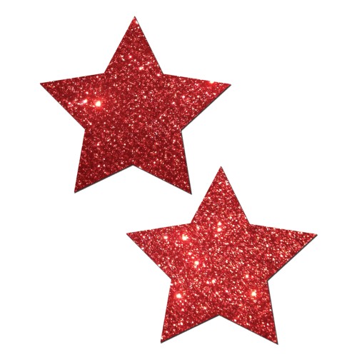 Pastease Premium Glitter Star Red