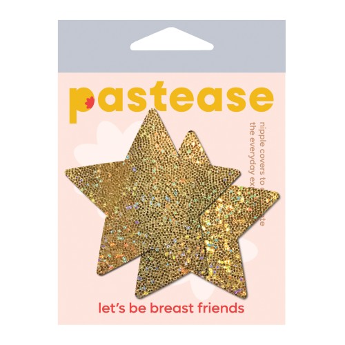 Pastease Premium Glitter Star - Gold One Size