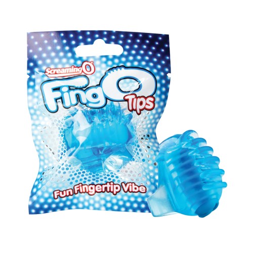 FingO Tips Screaming O Mini Vibradores - Azul