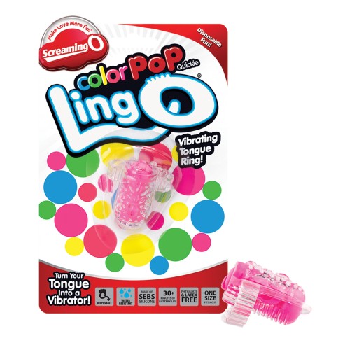 Screaming O Color Pop Quickie LingO in Pink