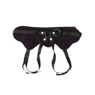 Plus Size Beginners Strap On Harness Purple - Comfortable Fit