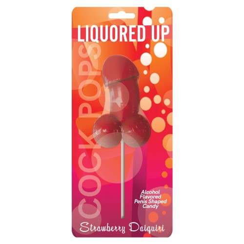 Fun Liquored Up Cock Pops - Strawberry Daiquiri