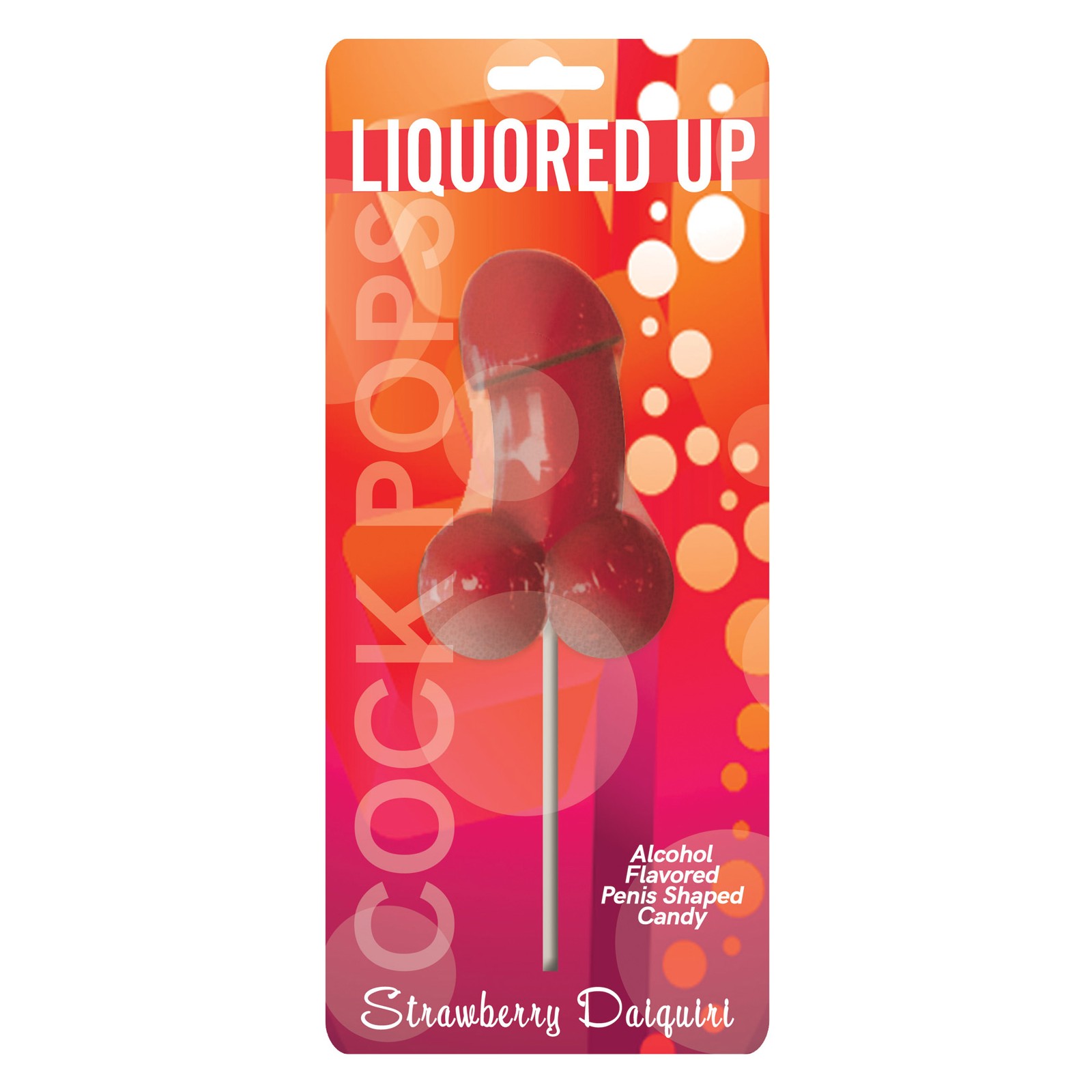 Fun Liquored Up Cock Pops - Strawberry Daiquiri