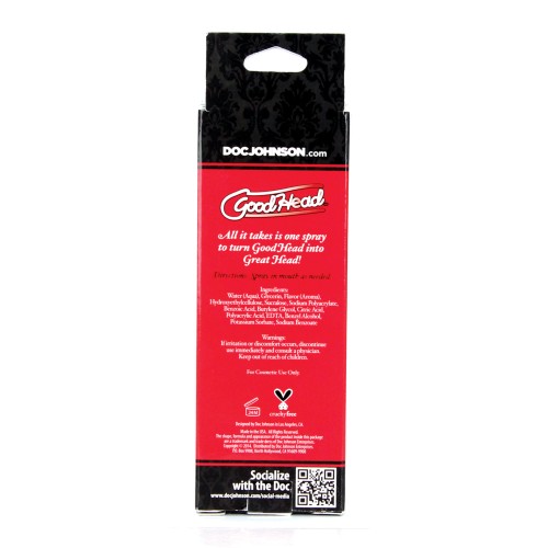 Spray para Boca Seca GoodHead Manzana Roja