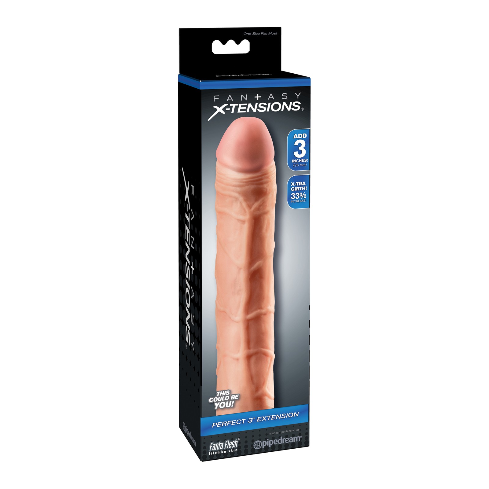 Fantasy X-tensions Perfect 3" Extension - Flesh