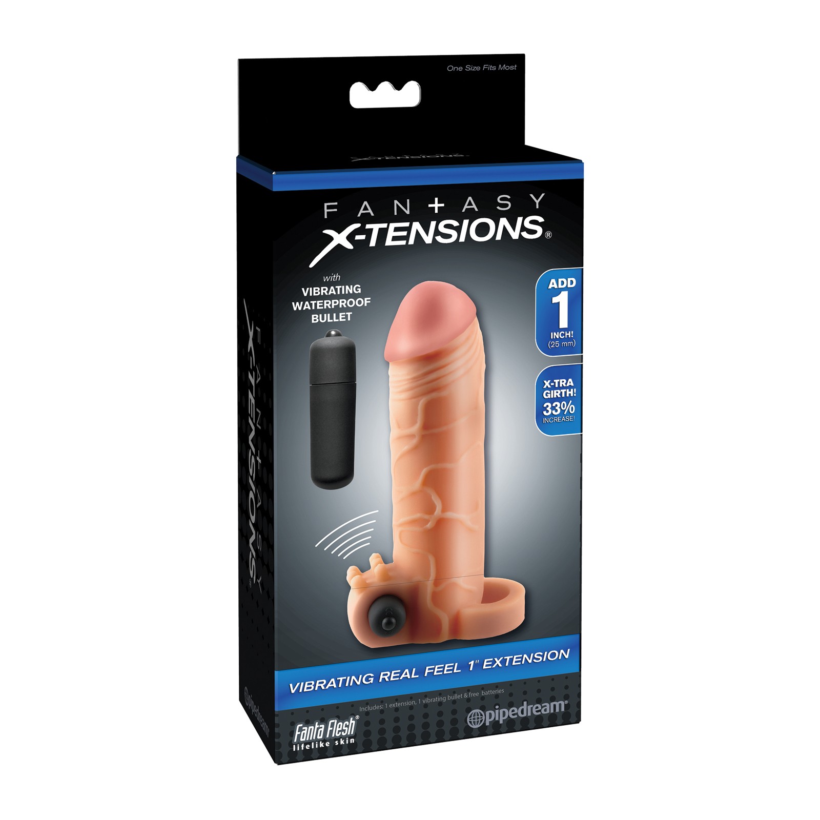 Fantasy X-tensions 2" Vibrating Extension