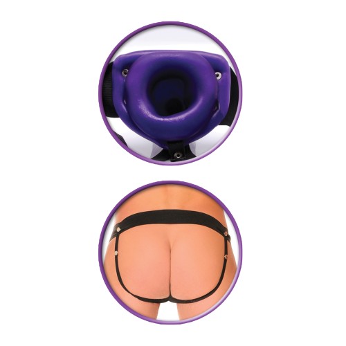 Fetish Fantasy Hollow Strap-On Purple