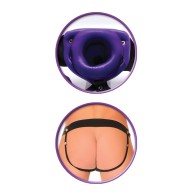 Fetish Fantasy Hollow Strap-On Purple