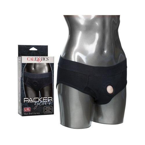 Arnés de Bragas Packer Gear Negro L/XL - Ajuste Cómodo