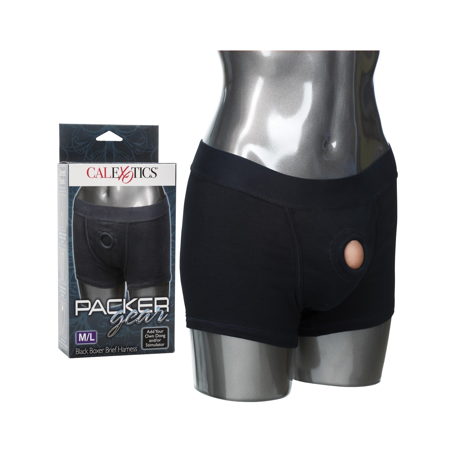 Arnés de Boxers Packer Gear M/L - Negro