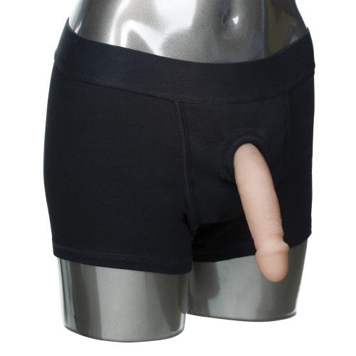 Arnés Boxer Negro Packer Gear L/XL para Placer Óptimo