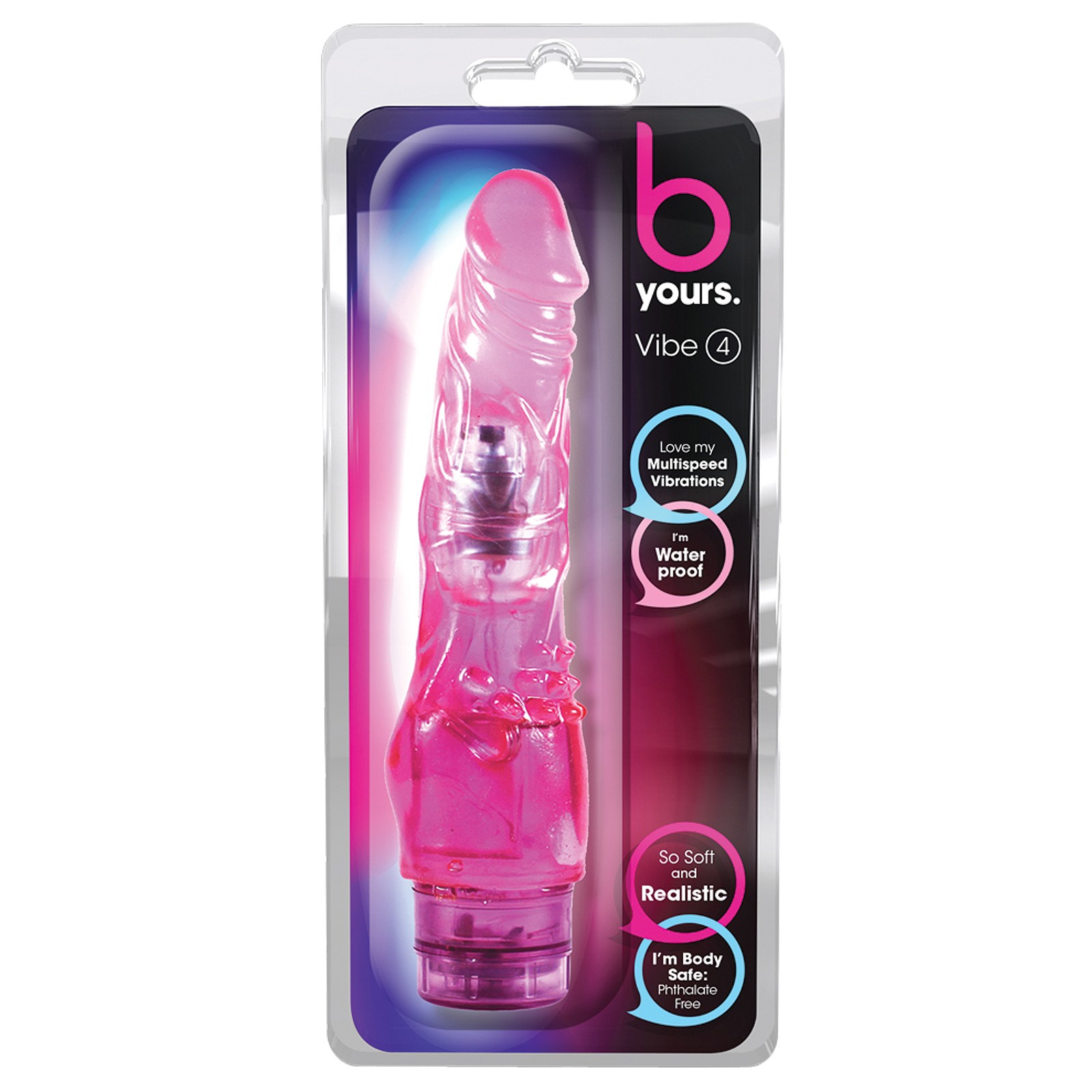 Blush B Yours Vibe #4 Purple Realistic Vibrator