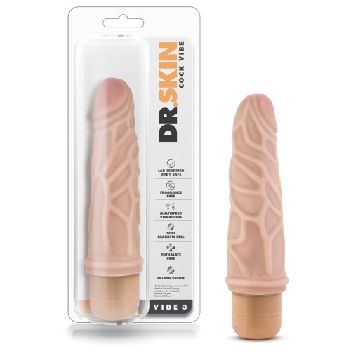 Blush Dr. Skin Vibe #3 Realistic Vibrator