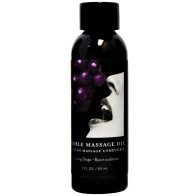 Edible Grape Massage Oil 2oz