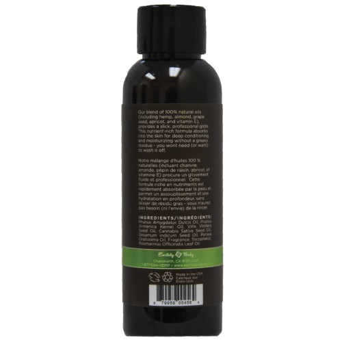 Earthly Body Massage Oil Naked in the Woods for Sensual Moments