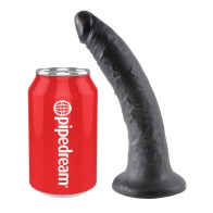 Dildo King Cock de 7" Negro