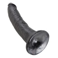 Dildo King Cock de 7" Negro