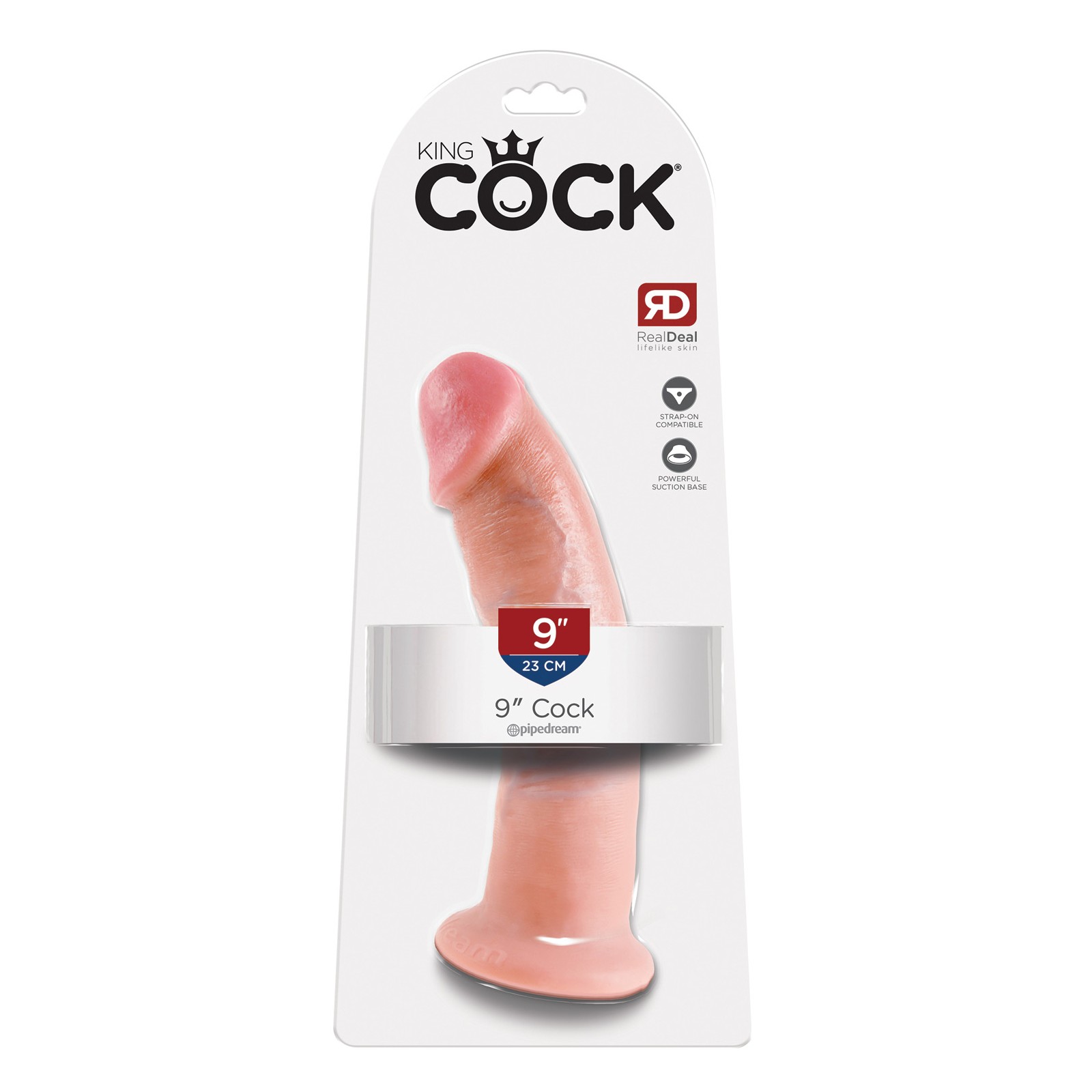 Dildo King Cock 9 pulgadas Flesh