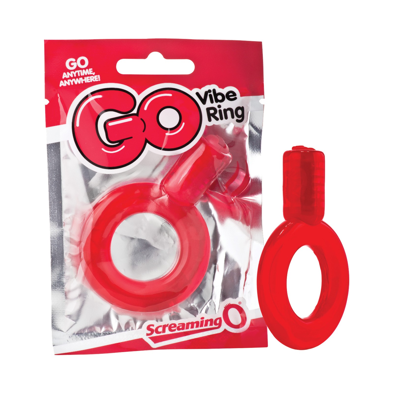 Anillo Vibrador Screaming O GO - Rojo