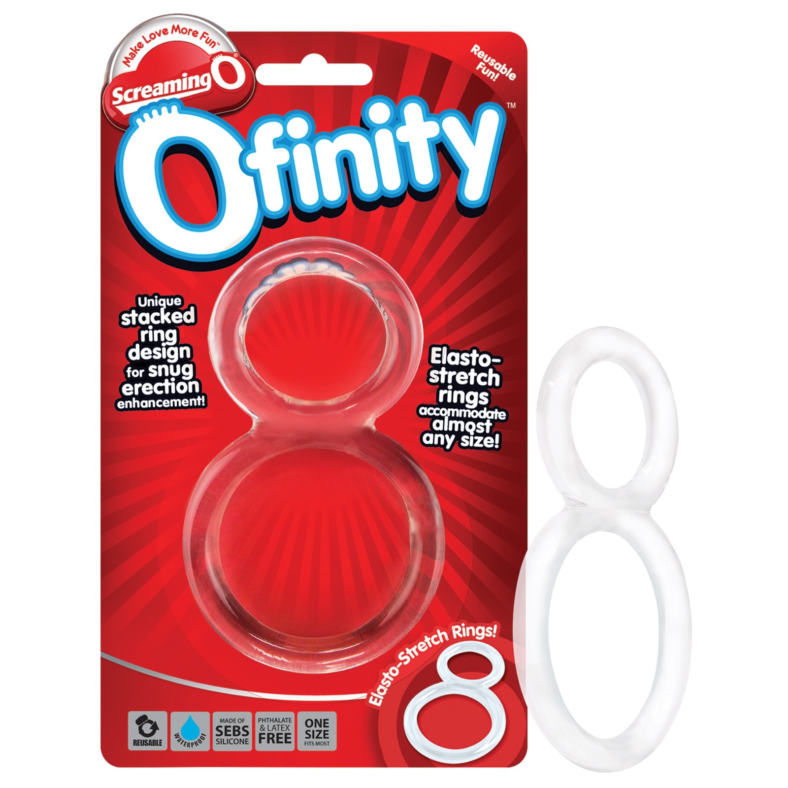 Screaming O Ofinity Double Ring for Enhanced Erection