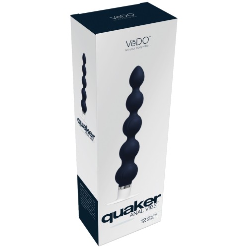 VeDO Quaker Anal Vibe Just Black