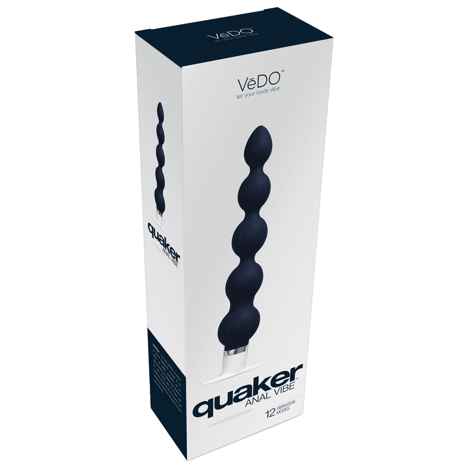 VeDO Quaker Anal Vibe Just Black