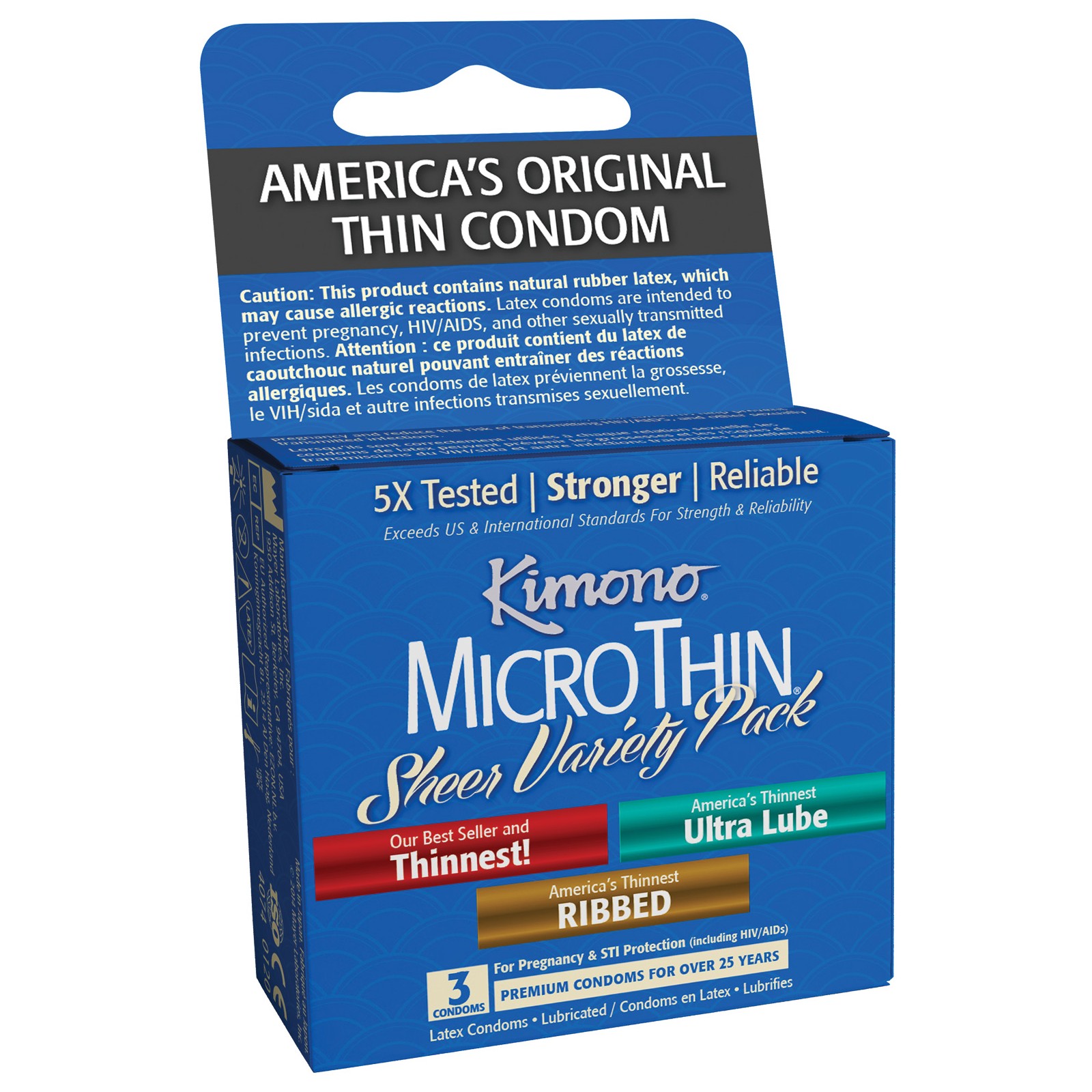 Kimono Micro Thin Variety Pack - Box of 3