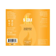 Sizzle Lips Warming Gel Butter Rum