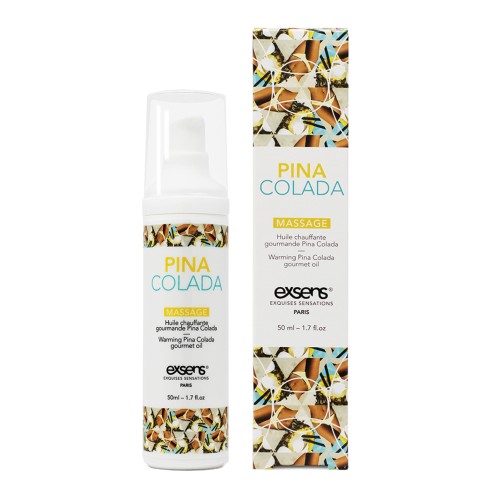 EXSENS Warming Massage Oil Pina Colada