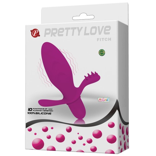 Pretty Love Fitch Anal Vibrator Fuchsia