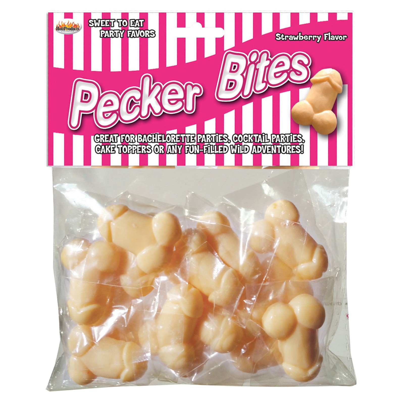 Pecker Bites Strawberry Flavor