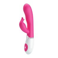 Vibrador Conejito Controlado por Voz Pretty Love Felix - Rosa