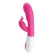 Pretty Love Felix Voice Controlled Rabbit Vibrator - Pink